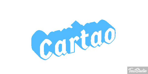 Cartão Efeito do texto