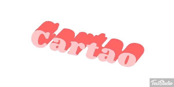 Cartão Efeito do texto