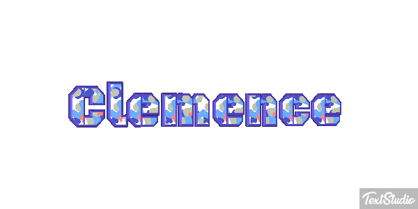 Clémence Text effect