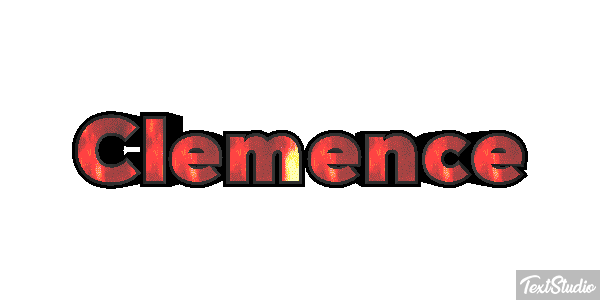 Clémence Text effect