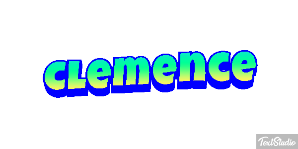 Clémence Text effect