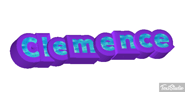Clémence Text effect