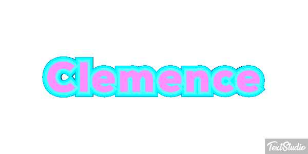Clémence Text effect