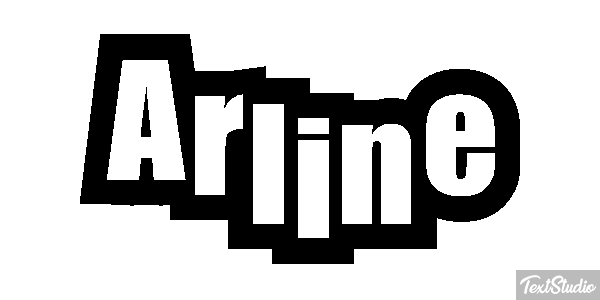 Arline Text effect