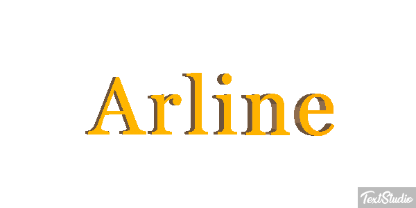Arline Text effect