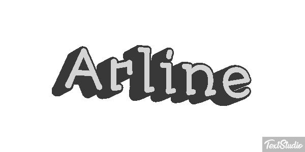 Arline Text effect