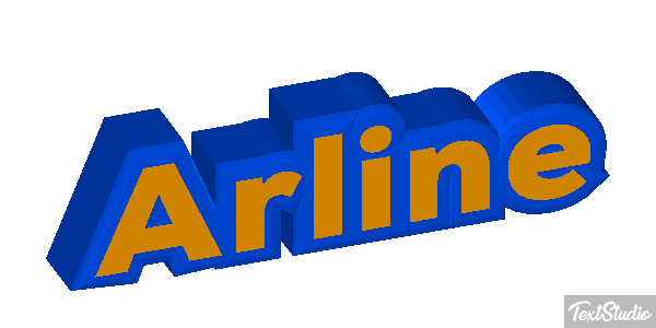 Arline Text effect