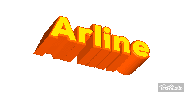Arline Text effect