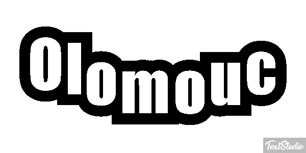 Olomouc Efeito do texto