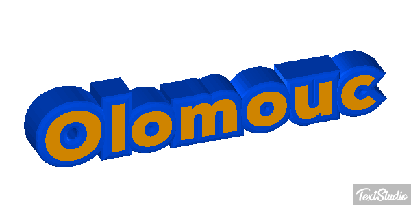 Olomouc Efeito do texto
