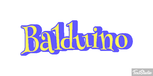 Balduino Efecto de texto