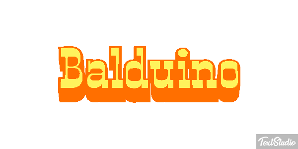 Balduino Efecto de texto