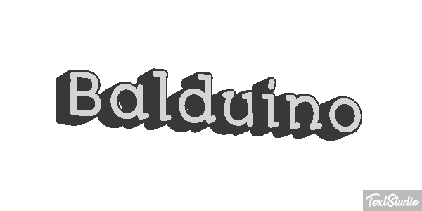 Balduino Efecto de texto