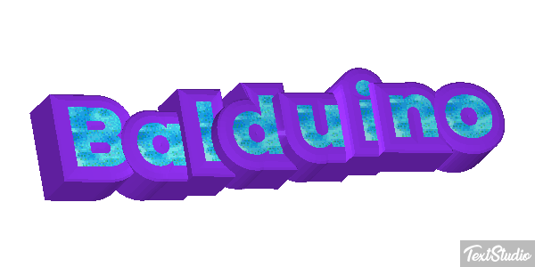 Balduino Efecto de texto