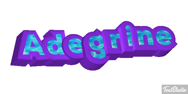 Adegrine Текстовый эффект