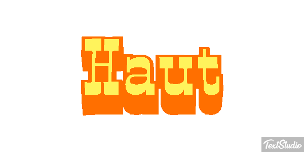 Haut Effetto testo