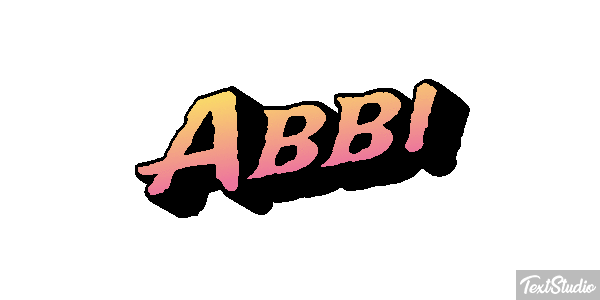 Abbi Text effect