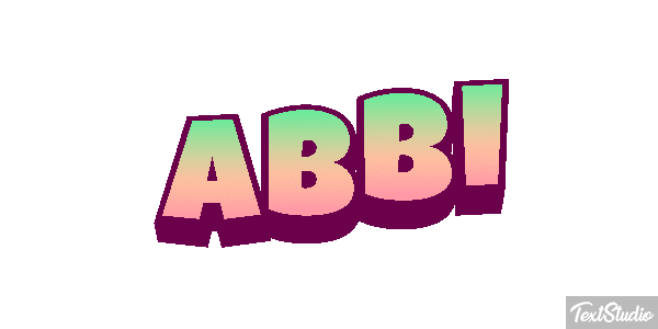 Abbi Text effect