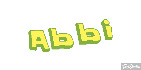 Abbi Text effect