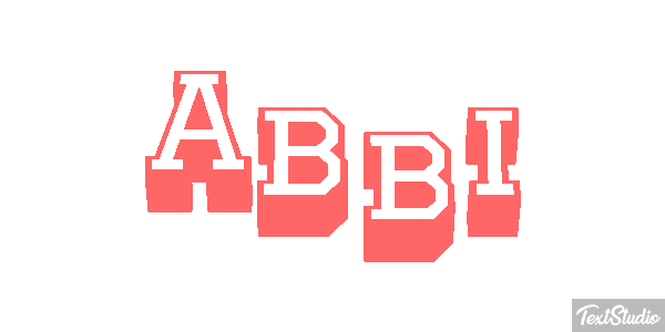 Abbi Text effect