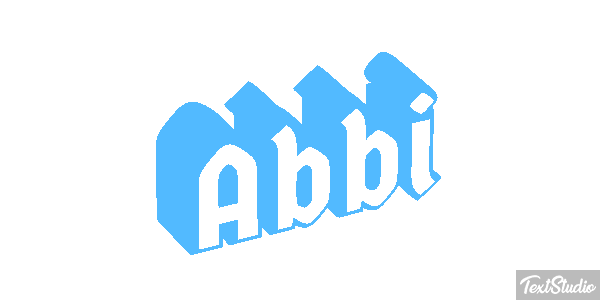 Abbi Text effect
