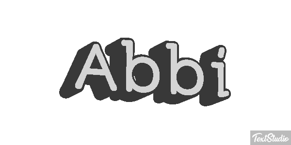 Abbi Text effect