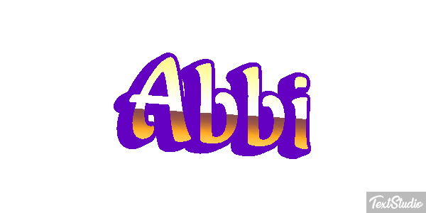 Abbi Text effect