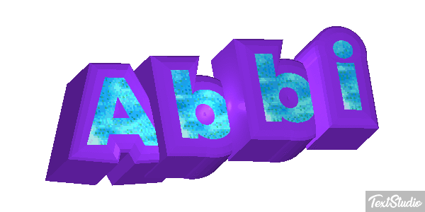 Abbi Text effect