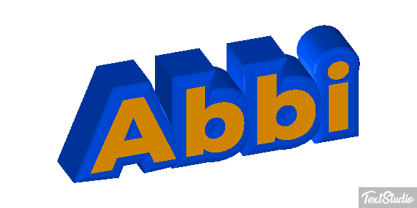 Abbi Text effect