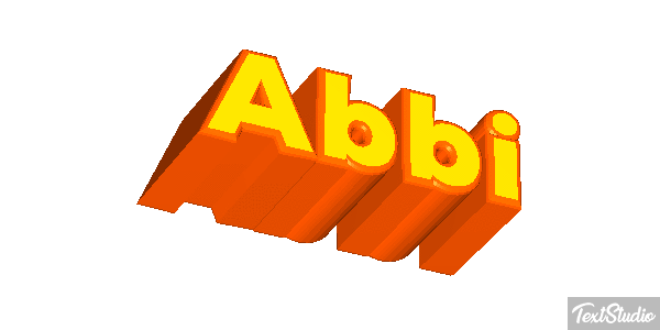 Abbi Text effect