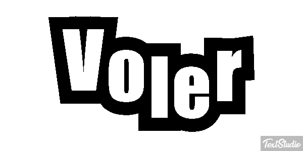 Voler Effet de texte