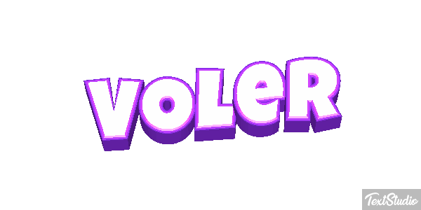 Voler Effet de texte
