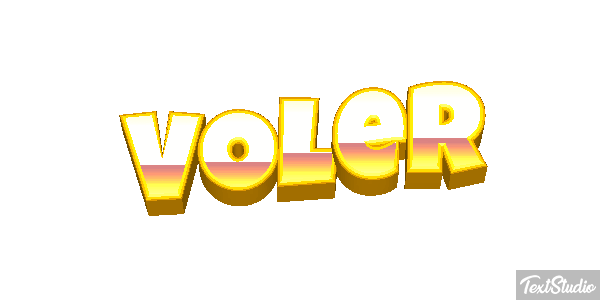 Voler Effet de texte