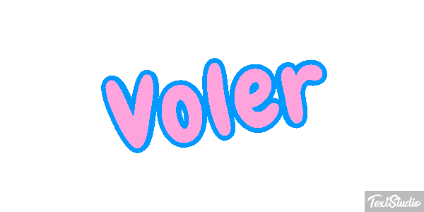 Voler Effet de texte