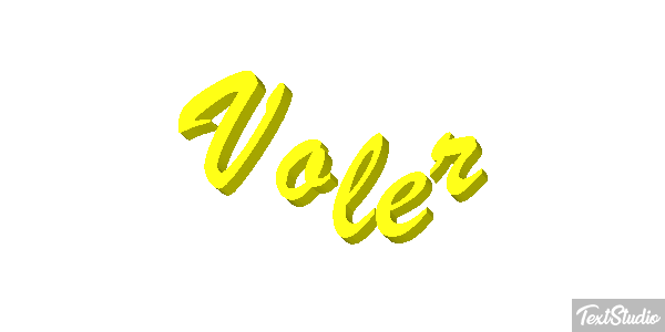 Voler Effet de texte