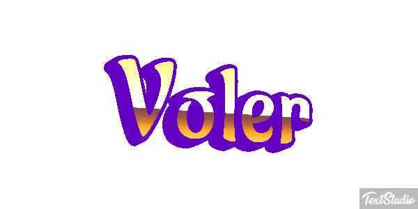 Voler Effet de texte