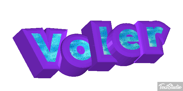 Voler Effet de texte