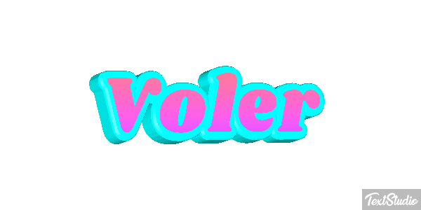 Voler Effet de texte