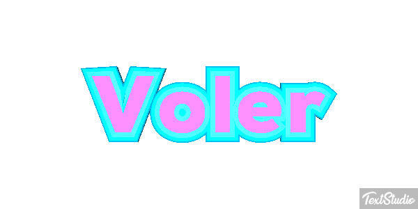 Voler Effet de texte