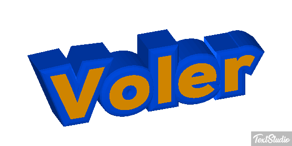 Voler Effet de texte