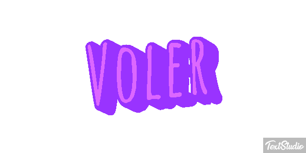 Voler Effet de texte