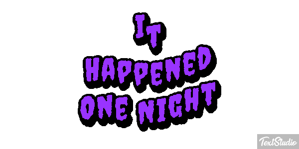 It Happened One Night Effetto testo