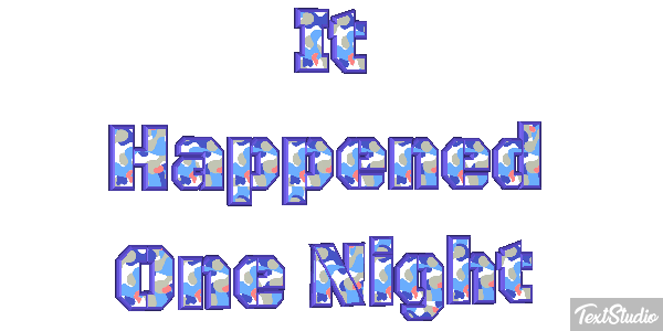 It Happened One Night Effetto testo