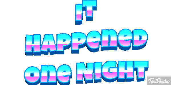 It Happened One Night Effetto testo