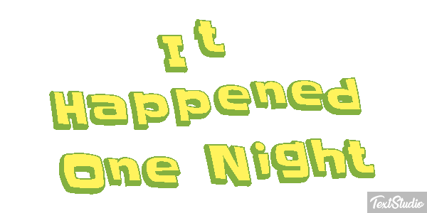 It Happened One Night Effetto testo