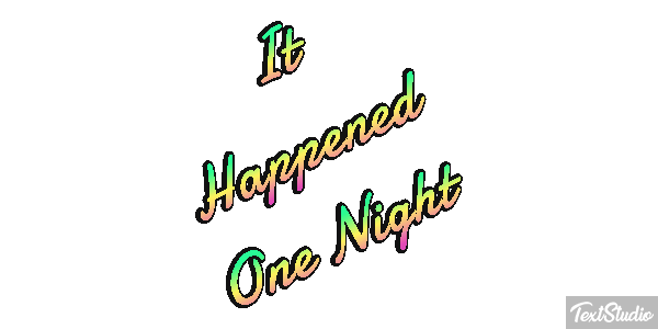 It Happened One Night Effetto testo