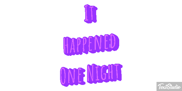 It Happened One Night Effetto testo