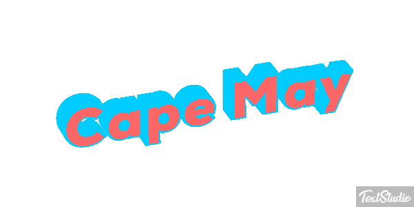 Cape May Efekt tekstowy