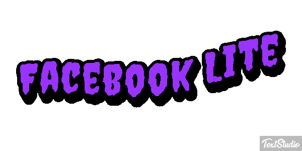 Facebook Lite Metin efekti