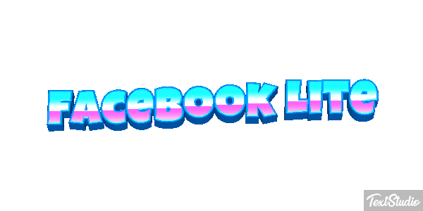 Facebook Lite Metin efekti
